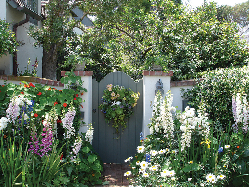 Linda Marrone's garden, which was part of the tour in 2001